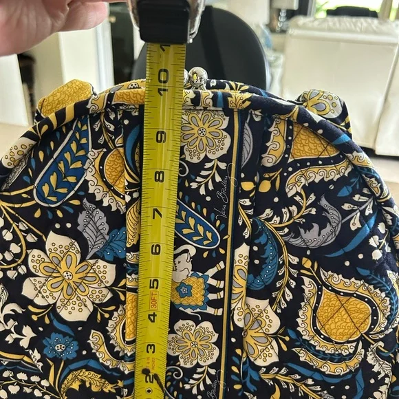 Vera Bradley Elephant Floral Backpack Vera Bradley Campus Backpack Pink Elephants main image 4